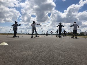 Kinder nordisch aktiv cross-skates, skiroller